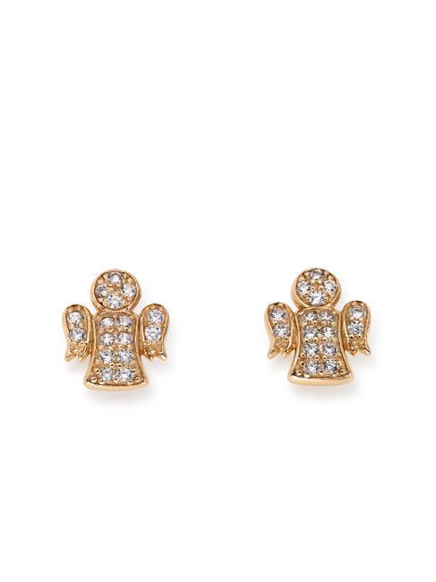 AMEN COCCOLE LUXURY Orecchini angioletti con zirconi rose - Orecchini