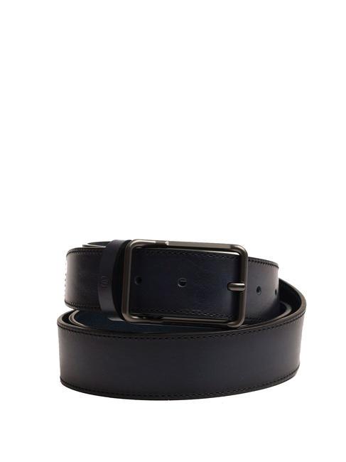 PIQUADRO 102 Cintura in pelle blu - Cinture