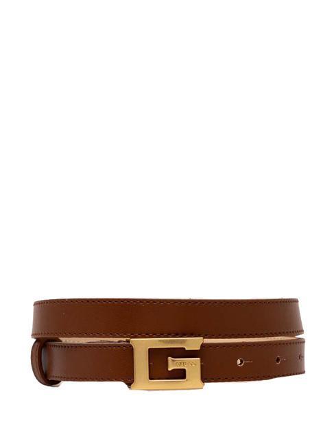 GUESS SESTRI  Cintura accorciabile su misura COGNAC - Cinture