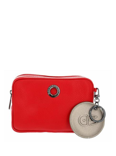 MANDARINA DUCK MELLOW Mini bag multifunzione in pelle FLAME SCARLET - Borse Donna