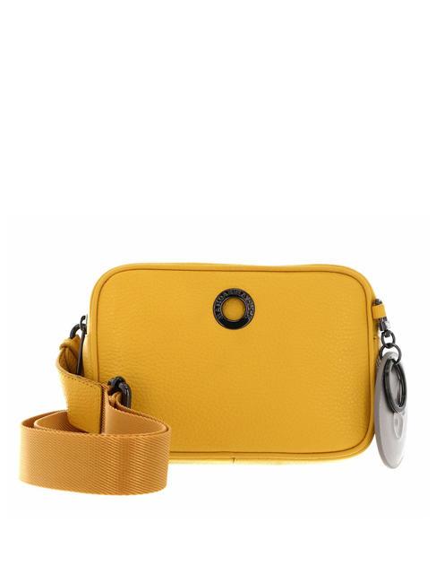 MANDARINA DUCK MELLOW Mini bag multifunzione in pelle maize - Borse Donna