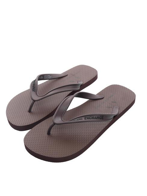 ARMANI EXCHANGE FLIP FLOPS Ciabatte infradito wine - Scarpe Uomo
