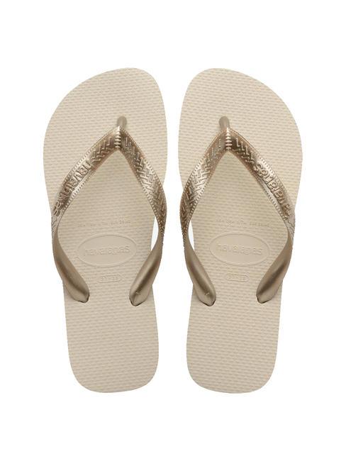 HAVAIANAS TOP TIRAS SENSES Infradito beige - Scarpe Donna