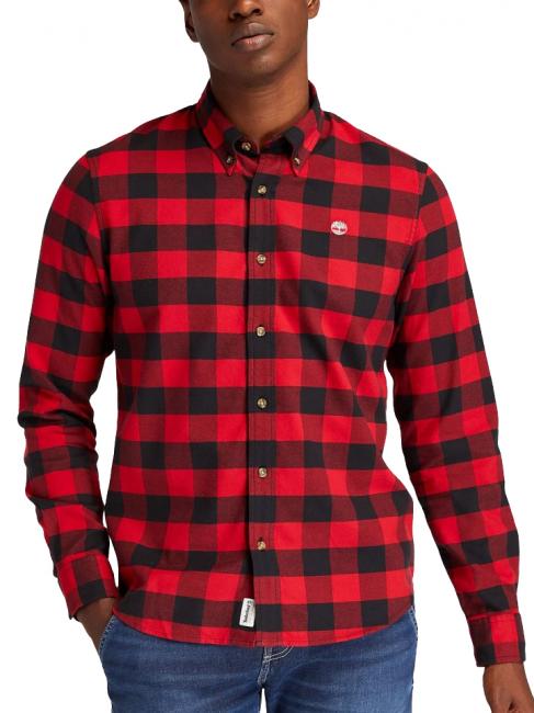 TIMBERLAND MASCOMA RIVER Camicia slim fit scarlet sage yd - Camicie Uomo