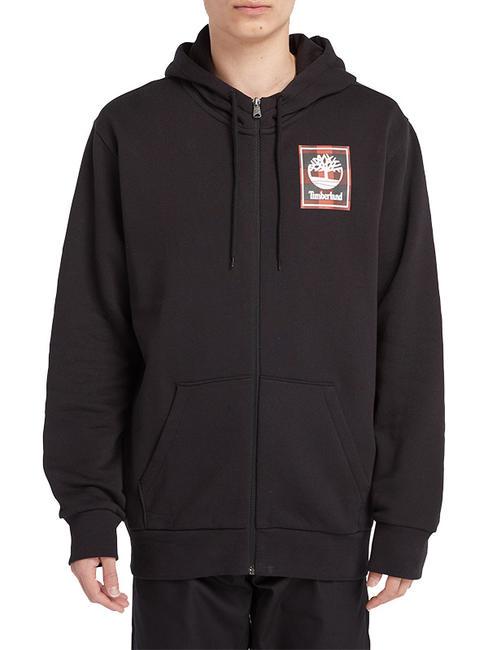 TIMBERLAND TFO BUFFALO Felpa con zip NERO - Felpe Uomo