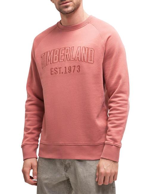 TIMBERLAND MOODRN Felpa in cotone light mahogany - Felpe Uomo