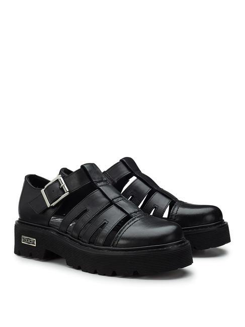 CULT SLASH 4210 Scapa in pelle cut-out nero - Scarpe Donna