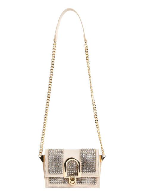 GAUDÌ ELEONORA STRASS Borsa mini a tracolla Nude - Borse Donna