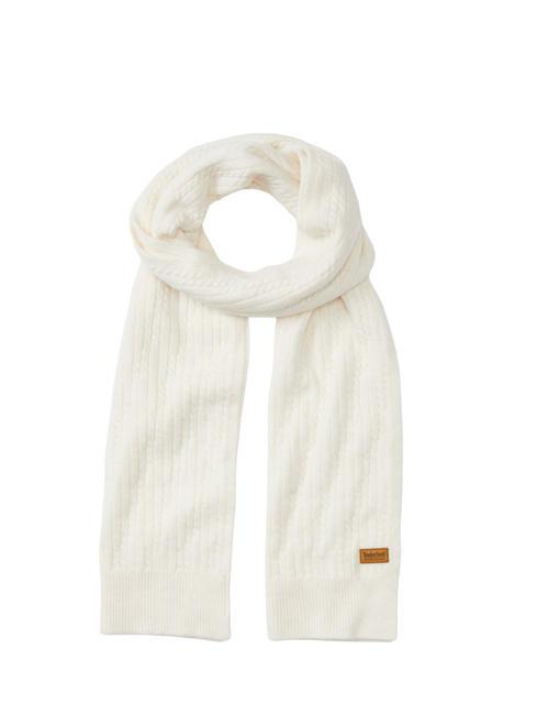 TIMBERLAND GRADATION CABLE Sciarpa white smoke - Sciarpe