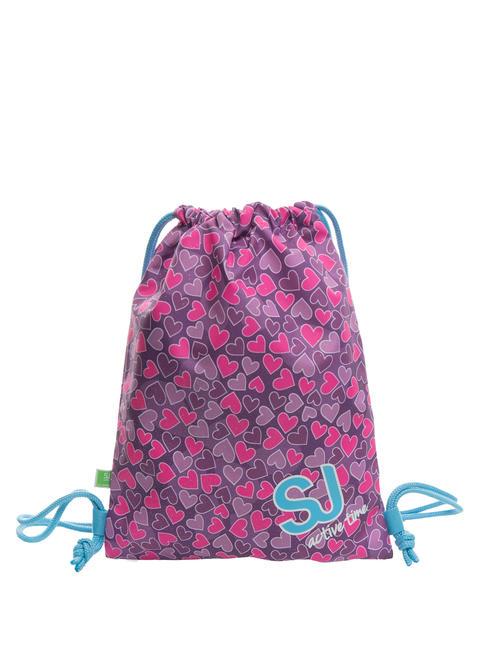 SJGANG ACTIVE TIME Sacchetta scuola CANDY FUXIA - Zaini Scuola & Tempo Libero
