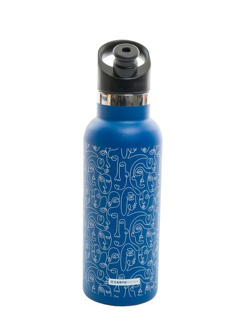 CARTOMANIA GIFT&DECOR Borraccia tappo cannuccia 500 ml PINENEEDLE - Borracce termiche