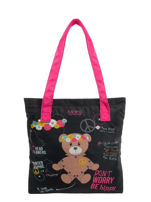 MINIPA' DON'T WORRY BE HIPPY Borsa a spalla Nero - Borse e accessori kids