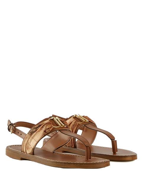 ALVIERO MARTINI PRIMA CLASSE POSITANO Sandali infradito TABACCO - Scarpe Donna