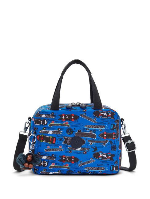 KIPLING MIYO Borsa termica porta pranzo new scate print small - Borse e accessori kids