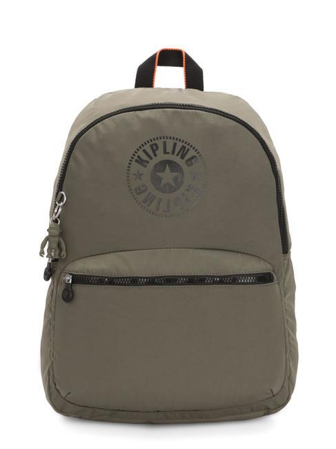 KIPLING KIRYAS Zaino medio cool moss new classics - Zaini Scuola & Tempo Libero