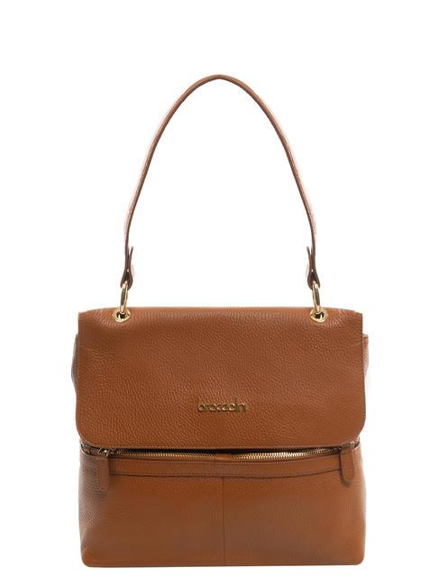 BRACCIALINI NORA Borsa a spalla in pelle cuoio - Borse Donna