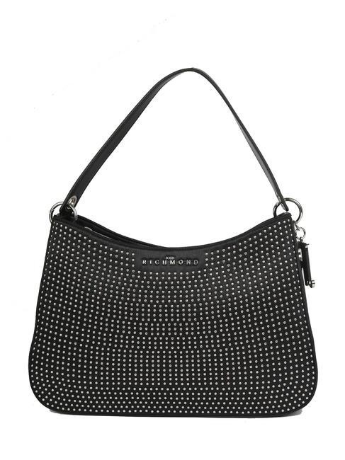 JOHN RICHMOND IHEME Borsa a spalla con borchiette black - Borse Donna