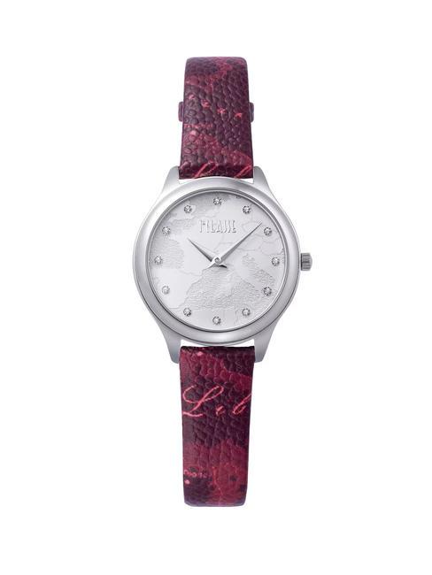 ALVIERO MARTINI PRIMA CLASSE ISCHIA Orologio solo tempo acciaio-rosso - Orologi