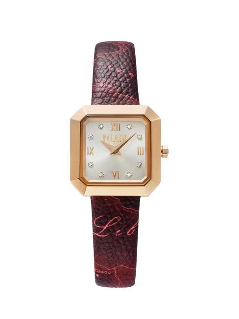 ALVIERO MARTINI PRIMA CLASSE CORFU Orologio solo tempo oro-rosso - Orologi