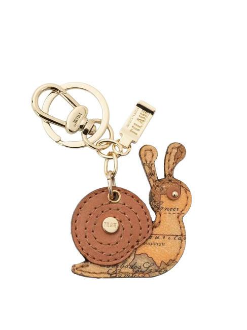 ALVIERO MARTINI PRIMA CLASSE GEO CLASSIC Portachiavi charm lumaca NATURALE - Portachiavi