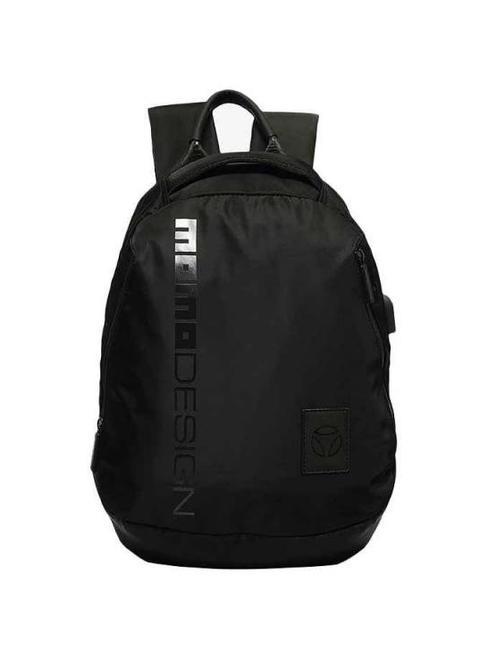 MOMO DESIGN LOGO PATCH Zaino black/matt - Zaini da lavoro porta PC
