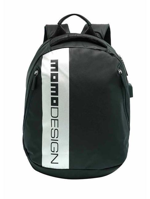 MOMO DESIGN NYLON Zaino black/satin - Zaini da lavoro porta PC