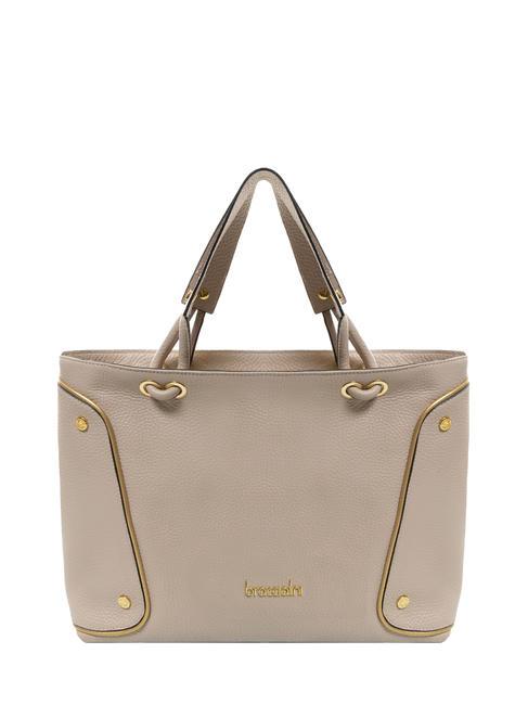 BRACCIALINI NAOMI Borsa tote a mano in pelle cipria - Borse Donna