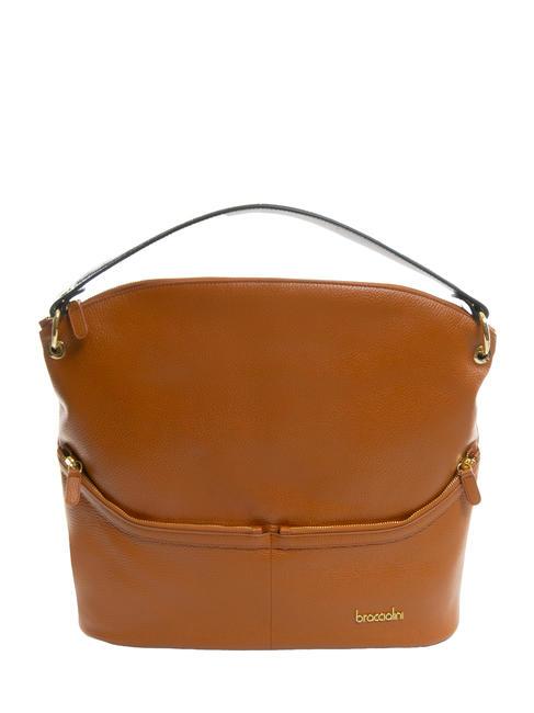BRACCIALINI NORA Borsa sacca in pelle cuoio - Borse Donna