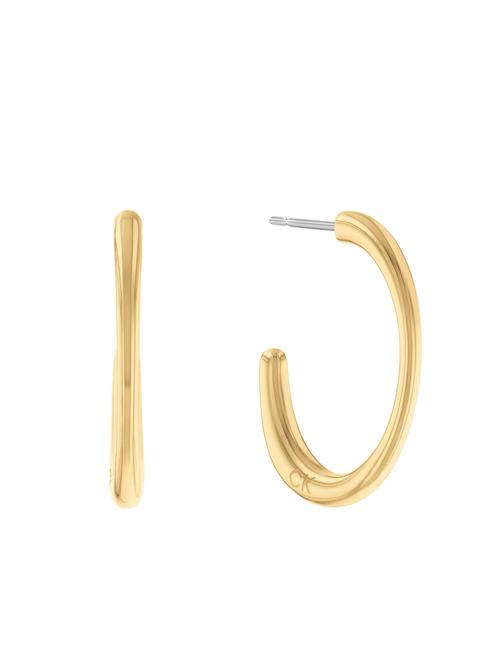 CALVIN KLEIN SCULPTURAL Orecchini oro - Orecchini