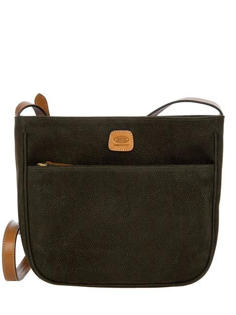 BRIC’S LIFE LIFE ANNA Borsa a tracolla oliva - Borse Donna