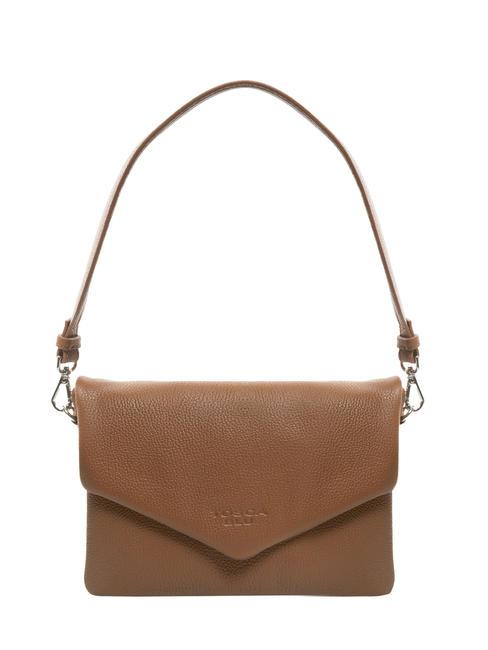 TOSCA BLU MAGNOLIA Borsa a spalla in pelle con pattina CUOIO - Borse Donna