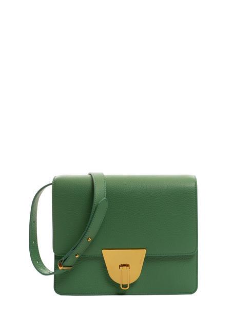 COCCINELLE NICO Borsa a tracolla piccola in pelle peppermint - Borse Donna