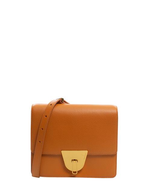 COCCINELLE NICO Borsa a tracolla piccola in pelle paprika - Borse Donna