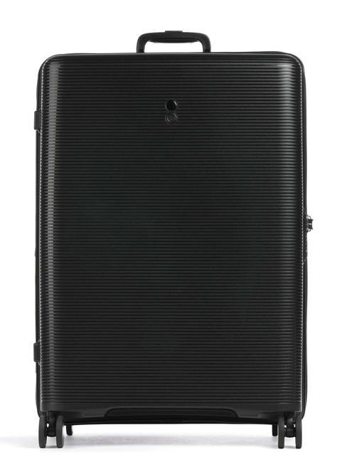 ECHOLAC FORZA Trolley grande espandibile black - Trolley Rigidi