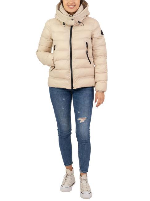 DEKKER NISTON NY Piumino corto con cappuccio juta - Piumini Donna