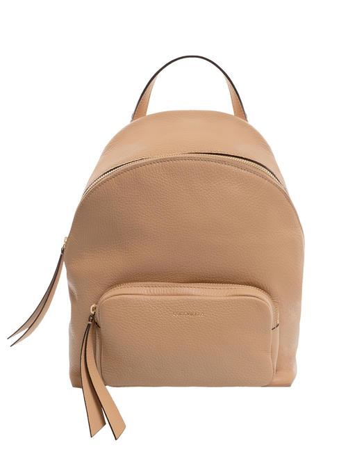 COCCINELLE JEN Zaino in pelle martellata toasted - Borse Donna
