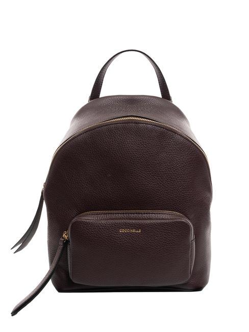 COCCINELLE JEN Zaino in pelle martellata cola - Borse Donna