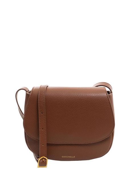 COCCINELLE CHERRY Borsa mini a tracolla in pelle BRULE - Borse Donna