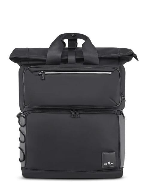 ECHOLAC TRAVERSE Zaino rolltop porta pc 15.6" black - Zaini da lavoro porta PC