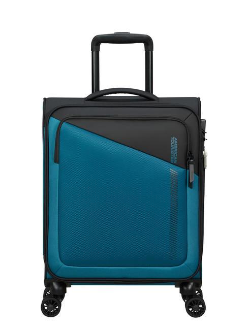 AMERICAN TOURISTER DARING DASH Trolley bagaglio a mano espandibile black blue - Bagagli a mano