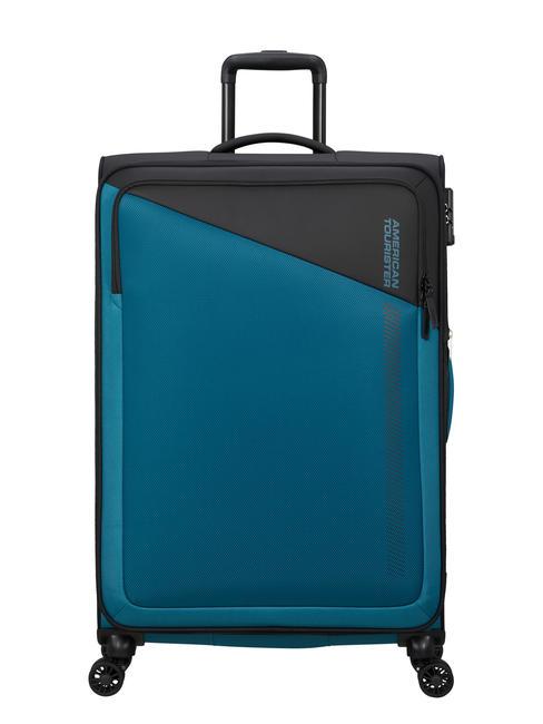 AMERICAN TOURISTER DARING DASH Trolley grande espandibile black blue - Trolley Semirigidi
