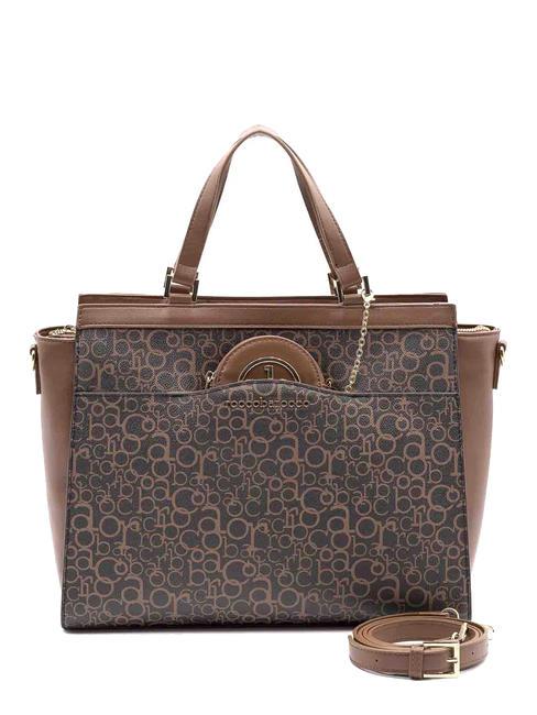 ROCCOBAROCCO GIADA Borsa a mano con tracolla marrone/nero - Borse Donna