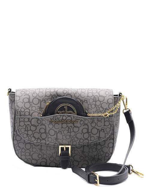 ROCCOBAROCCO GIADA Borsa a tracolla nero/grigio - Borse Donna