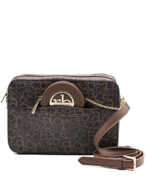ROCCOBAROCCO GIADA Borsa camera case a tracolla marrone/nero - Borse Donna