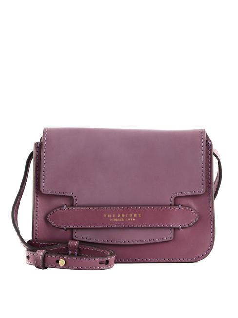 THE BRIDGE LUCREZIA Mini bag a tracolla malva abb.oro - Borse Donna