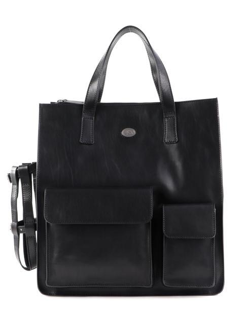 THE BRIDGE STOUO  Cartella shopper in pelle Nero - Borse Donna