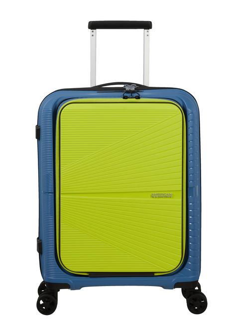 AMERICAN TOURISTER AIRCONIC Trolley da cabina  coronet blue/lime - Bagagli a mano