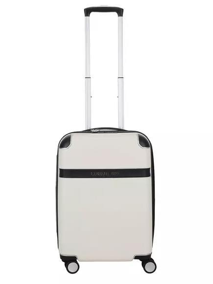 CERRUTI 1881 Trolley bagaglio a mano espandibile beige - Bagagli a mano