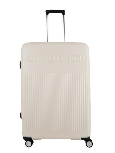 CERRUTI 1881 Trolley medio espandibile beige - Trolley Rigidi