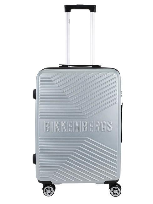 BIKKEMBERGS DERIVE Trolley misura media grigio - Trolley Rigidi
